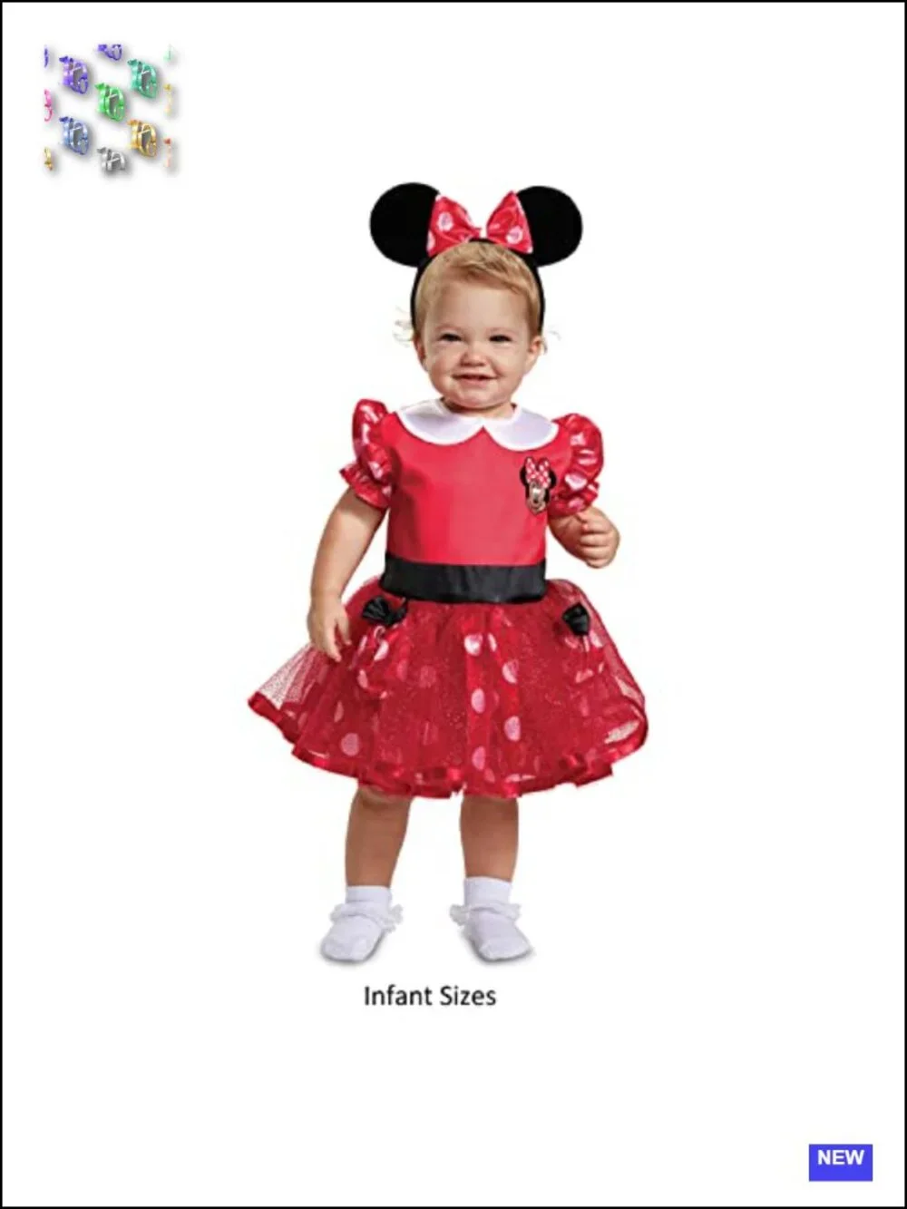 Disney Minnie Mouse Toddler Costume Dress Halloween Outfit Size 2T Licensed